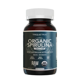 Triquetra Health Spiruline Bio 360 comprimés vue de face