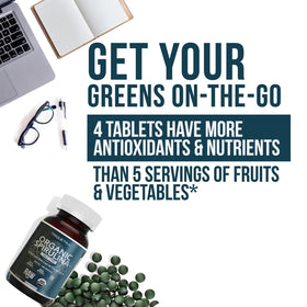 Triquetra Health Spiruline Bio en utilisation quotidienne dans un smoothie