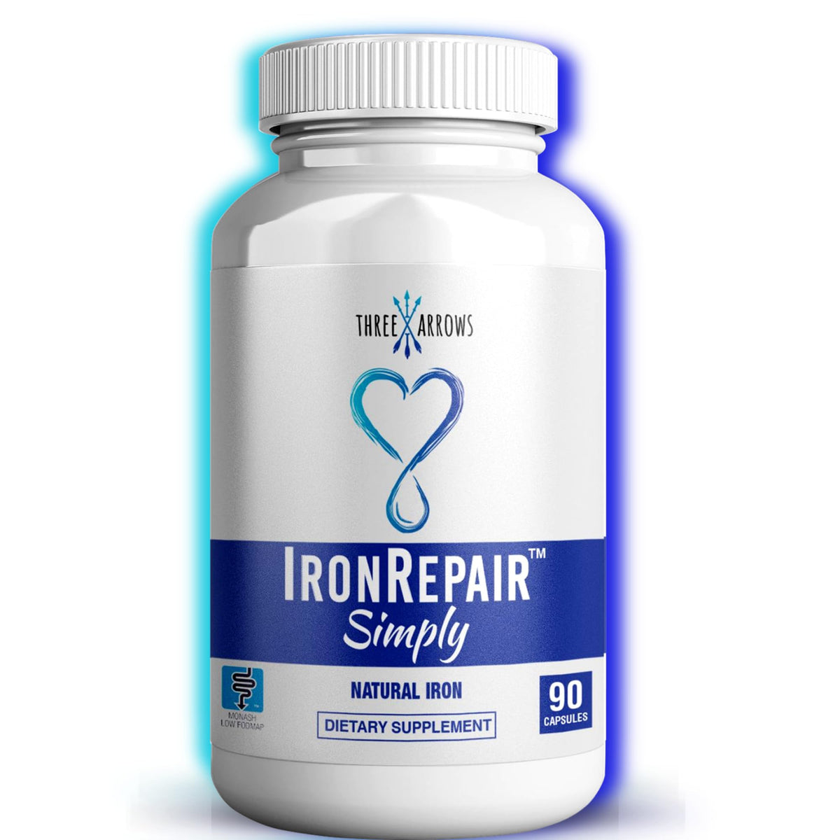 Trois Flèches Iron Repair 90 Capsules vue de face