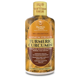 Tropical Oasis Curcuma Liquide 1650mg bouteille vue de face