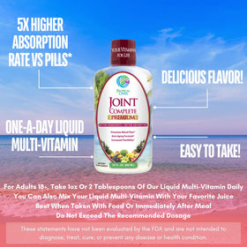 Tropical Oasis Joint Complete Premium 32oz étiquette avec dosage