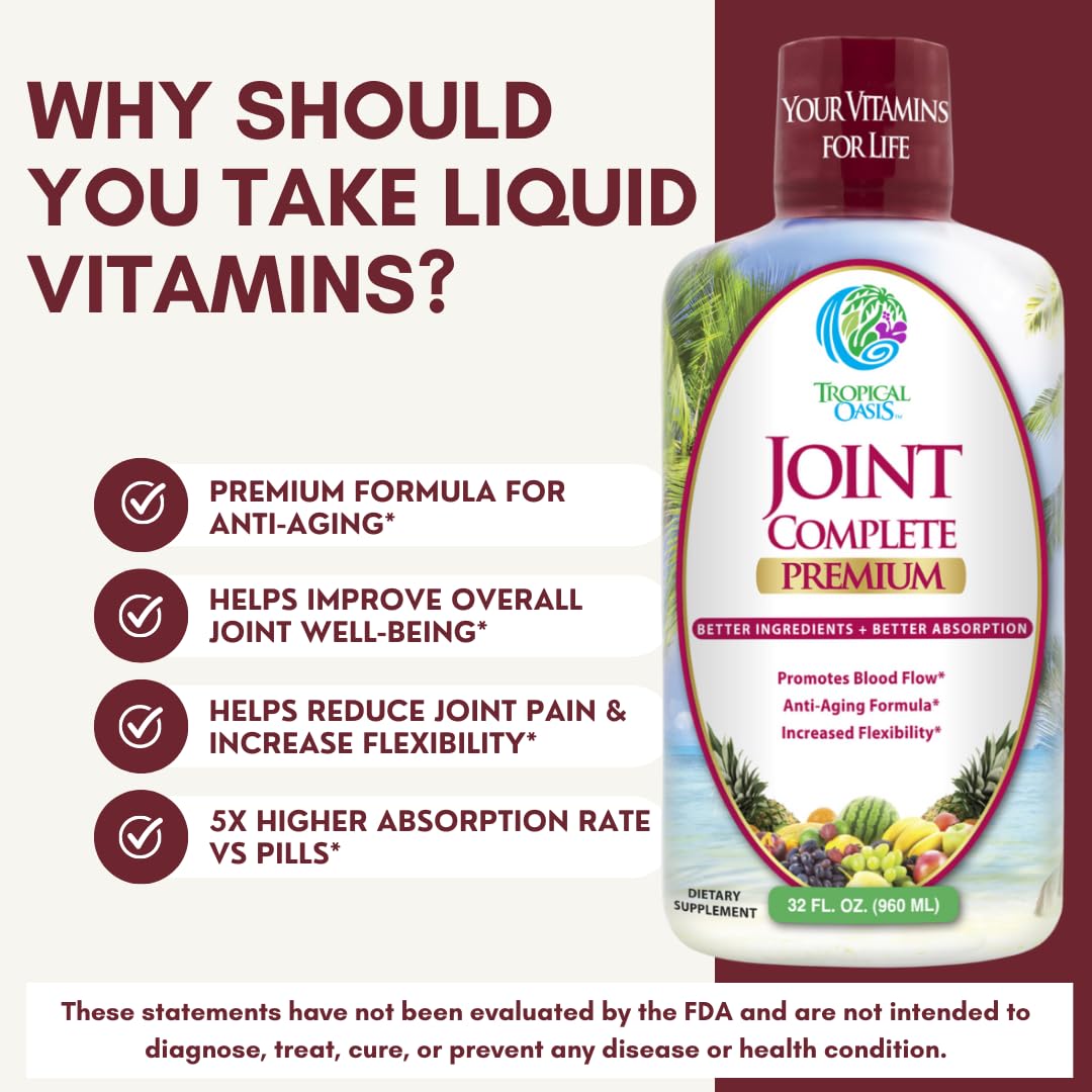 Tropical Oasis Joint Complete Premium 32oz vue latérale