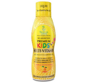Tropical Oasis Multivitamine Liquide Enfants 16 oz avant