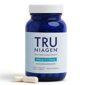 TRU NIAGEN Complément Alimentaire NAD+ 300mg avec verre d'eau