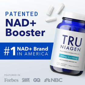 TRU NIAGEN Complément Alimentaire NAD+ 300mg boîte arrière