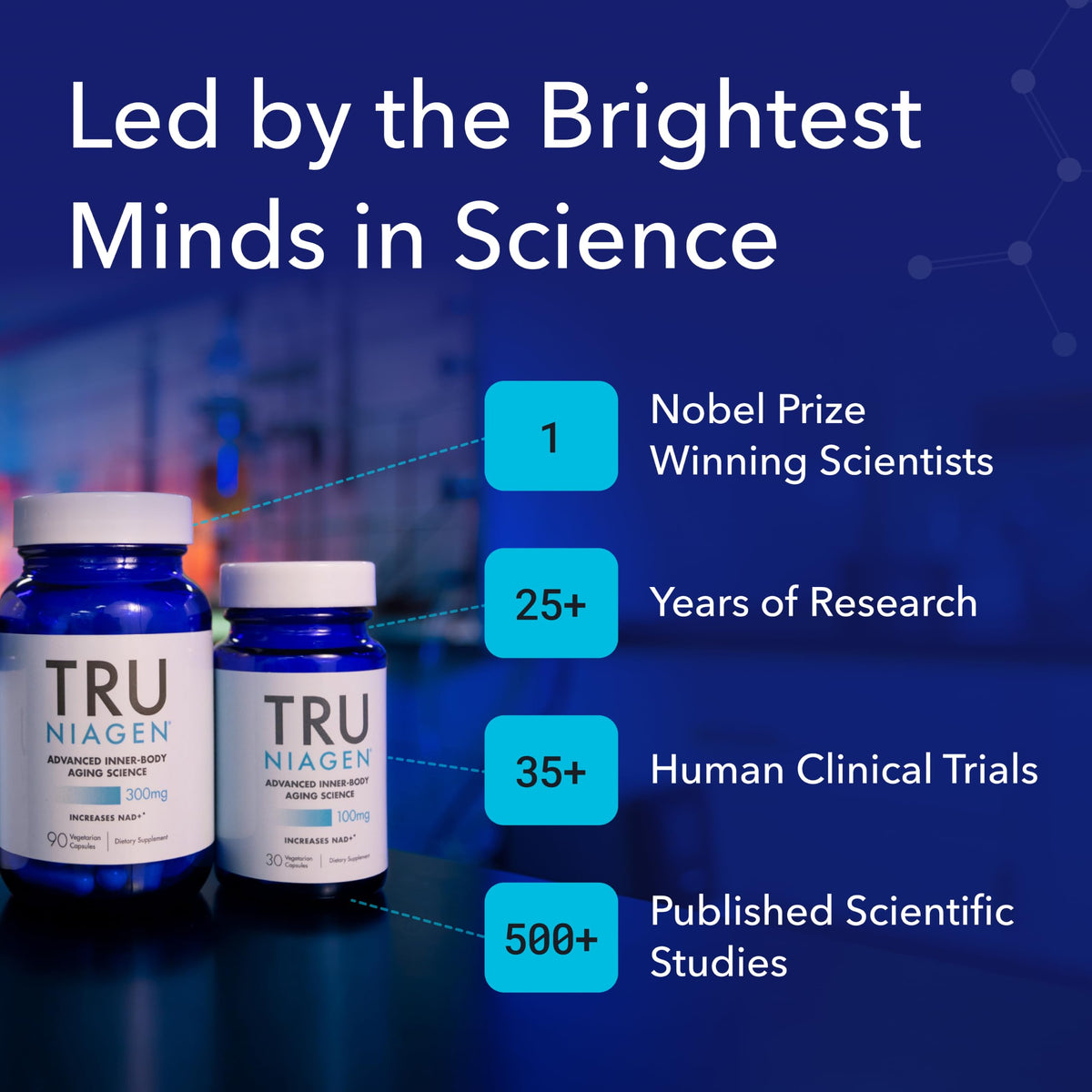 TRU NIAGEN Complément Alimentaire NAD+ 300mg ingrédients