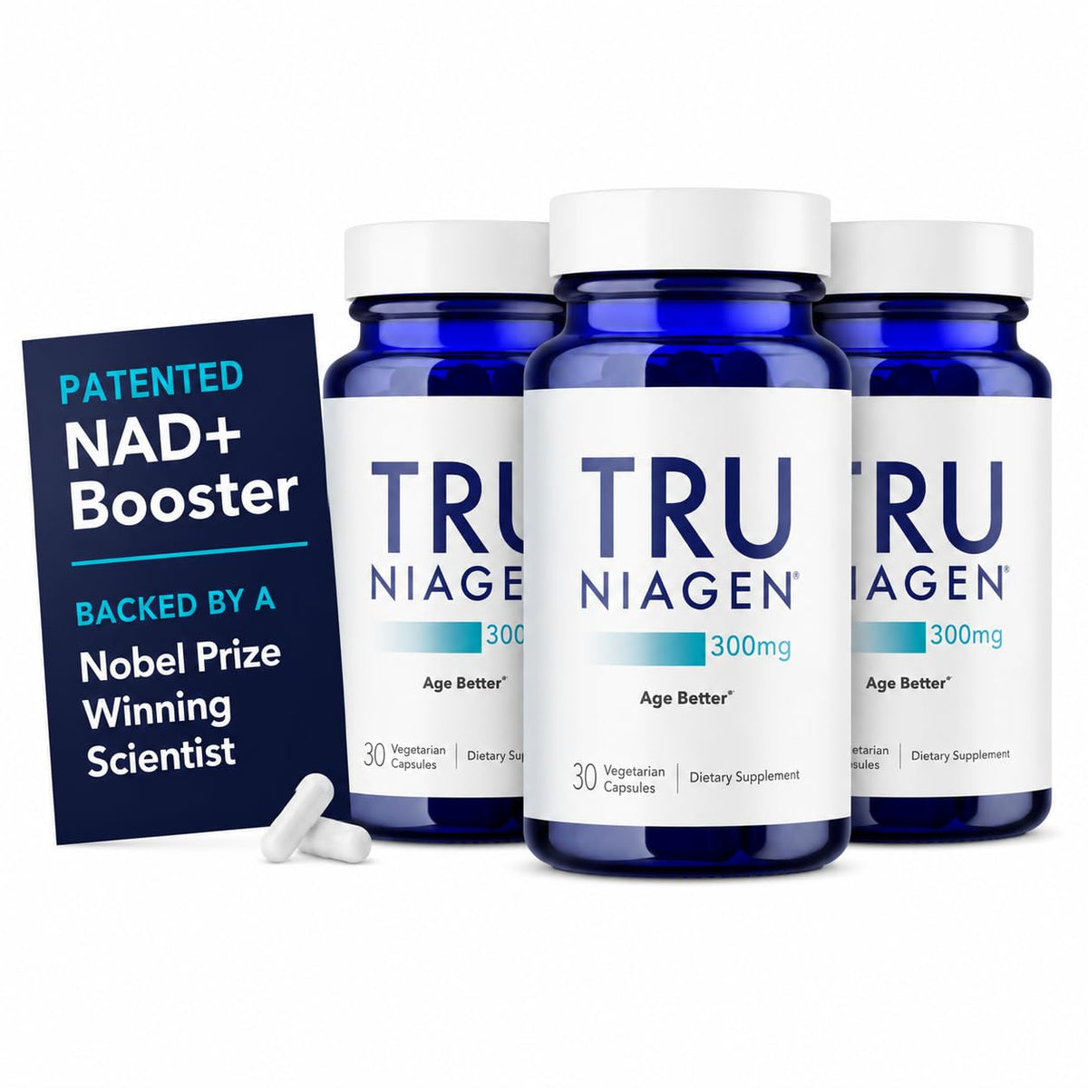 TRU NIAGEN complément alimentaire NAD+ 300mg vue avant