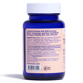 TRU NIAGEN Complément Beauté NAD+ 30 capsules avec un carnet