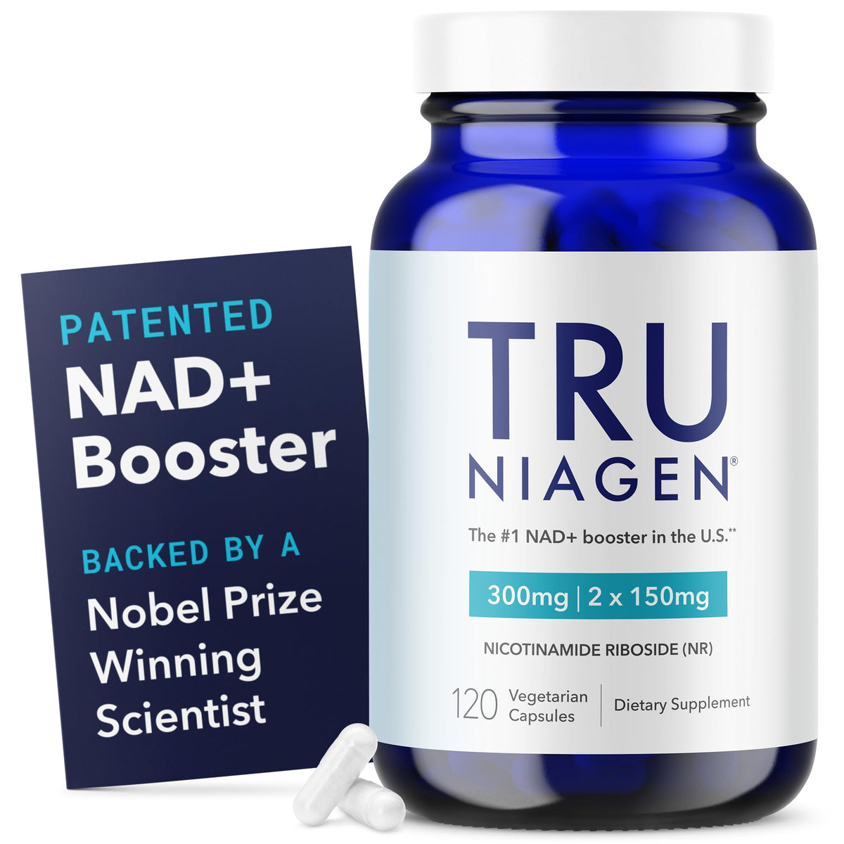 TRU NIAGEN Complément NAD+ 300mg vue avant du produit