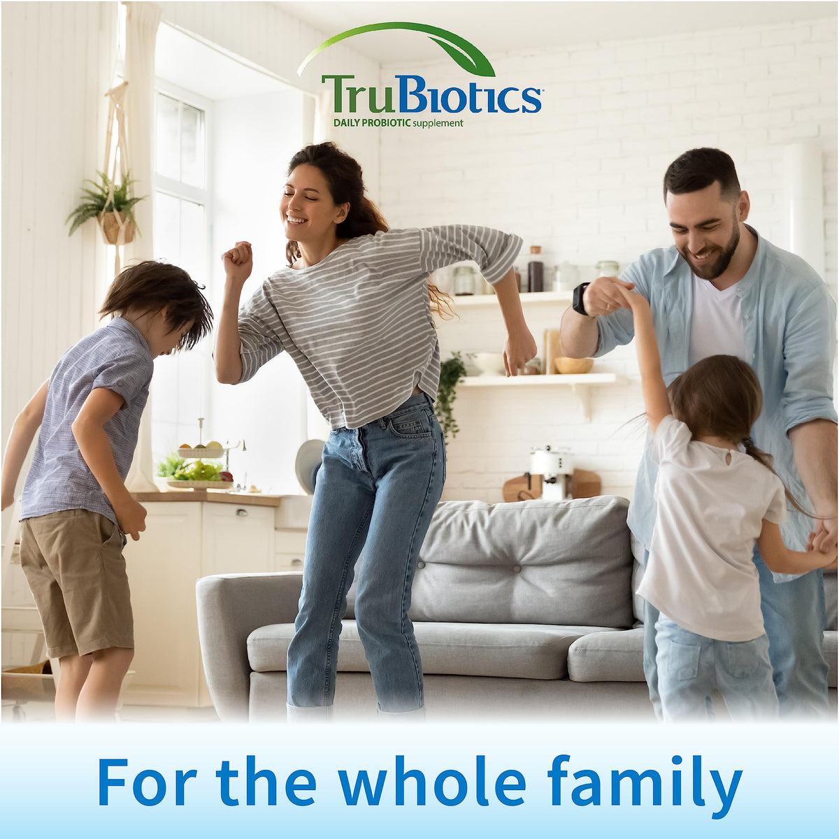 TruBiotics Compléments Alimentaires Probiotiques 60 Capsules en mode de vie actif