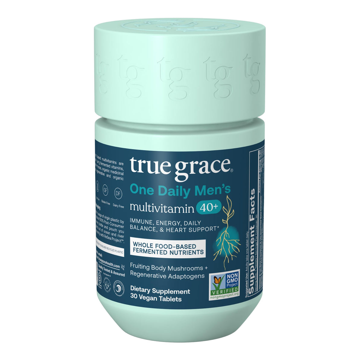 True Grace Multivitamines 30 comprimés végétaliens en vue de face