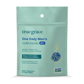 True Grace Multivitamines Quotidiennes 40+ 90 comprimés végétaliens vue de face