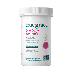 True Grace Probiotique Femme Quotidien 60 Capsules Végétariennes - vue avant