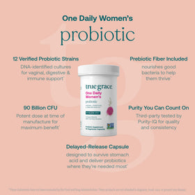True Grace Probiotique Femme Quotidien - capsules végétariennes