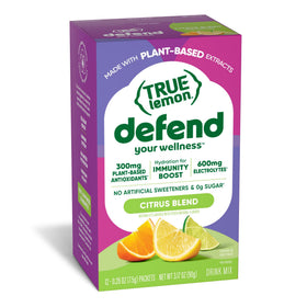 True Lemon Mélange Agrumes boîte de 12 sachets vue de face