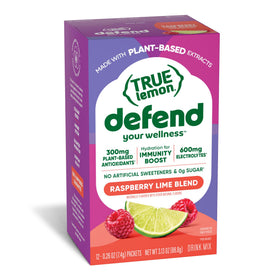 True Lemon Mélange de Boisson Framboise Citron Vert sachets en boîte