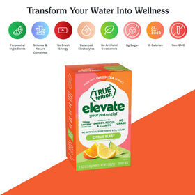 True Lemon support Citrus Blast avec des fruits frais