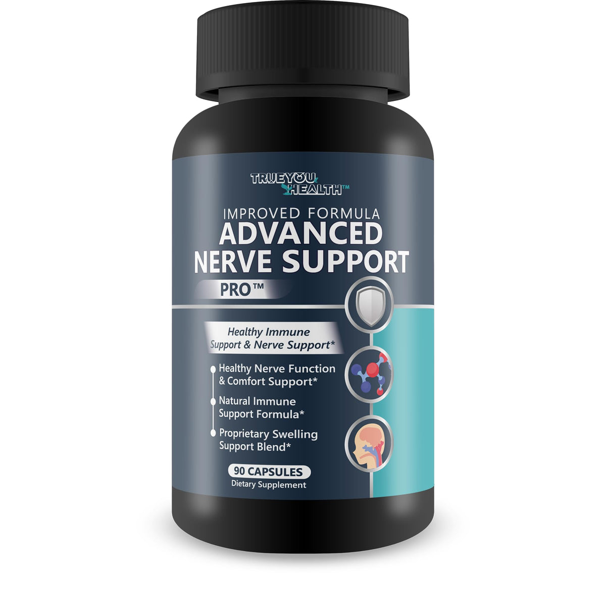 True You Health Advanced Nerve Support Pro boîte vue de face