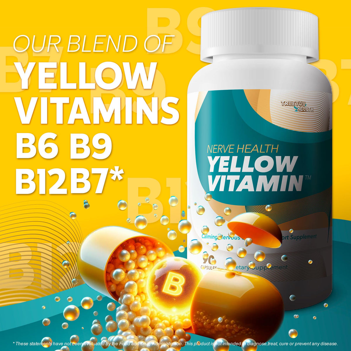 True You Health B Vitamines pour Nerves emballage