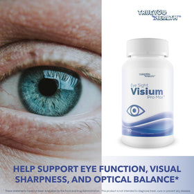True You Health Eye Sight Visium Pro Max bottle with natural extracts