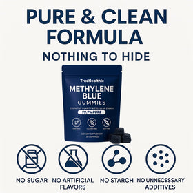 TRUEHEALTHIC Gummies Methylene Blue 5mg échantillon de gummies