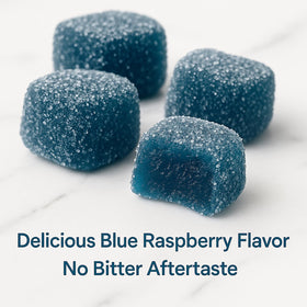 TRUEHEALTHIC Gummies Methylene Blue 5mg ingrédients sur l'emballage