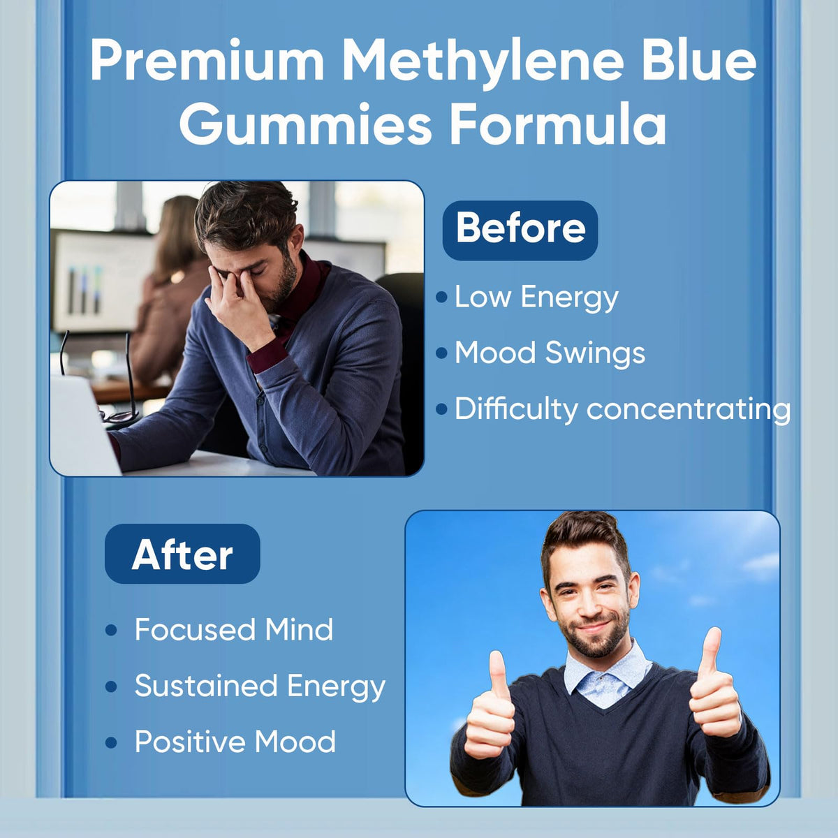 TRUEHEALTHIC Methylene Blue Gummies lifestyle scene