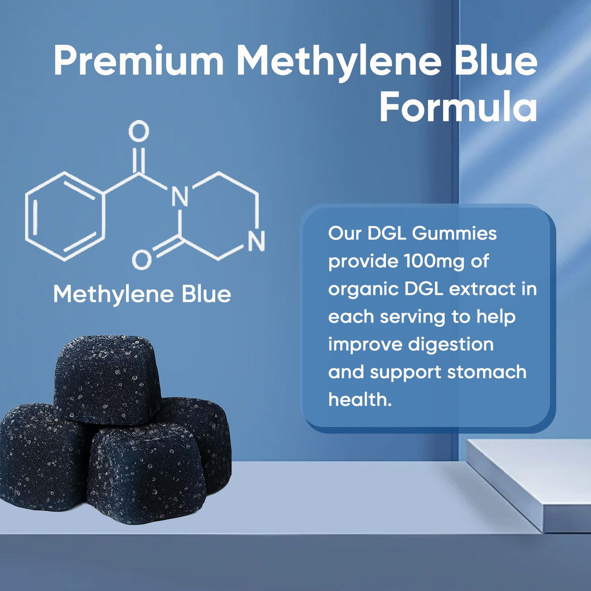 TRUEHEALTHIC Methylene Blue Gummies nutritional information