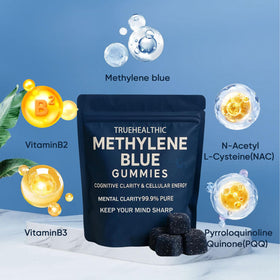 TRUEHEALTHIC Methylene Blue Gummies packaging side view