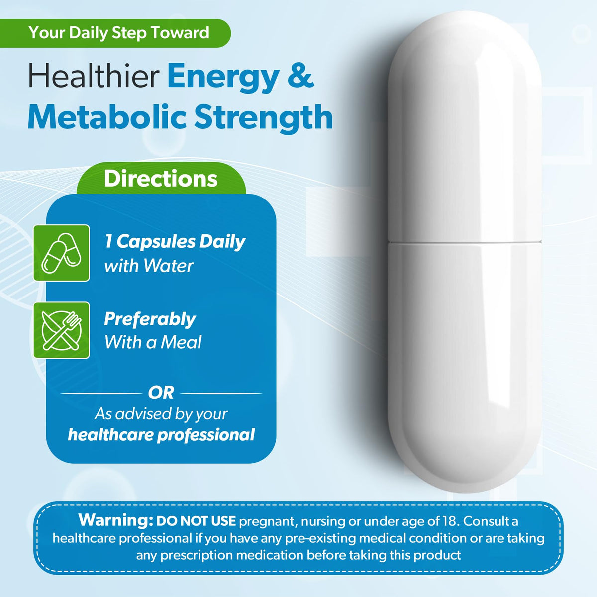 TRUEMED Acide Alpha-Lipoïque 600 mg capsules sur une table