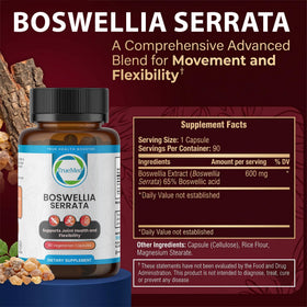 TRUEMED Boswellia Serrata bottle with capsules visible