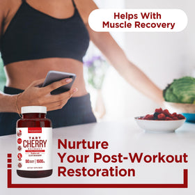 Truevantage Nutrition Extrait de Cerise Acide capsules végétales