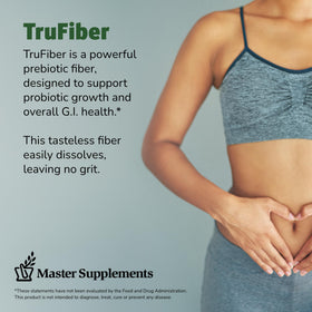 TruFiber Complément Alimentaire 180 g, étiquette détaillée