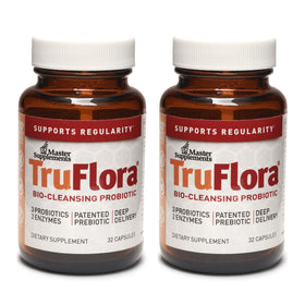 TruFlora Complément Alimentaire 32 Capsules - Pack de 2