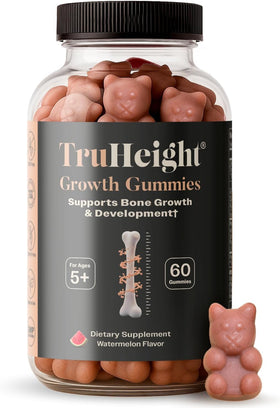 TruHeight Gummies de Croissance à la Pastèque, vue de face