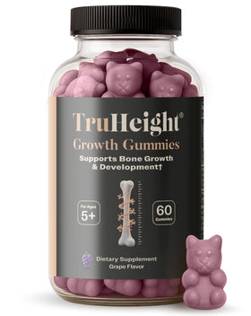 TruHeight Gummies de Croissance Raisin - vue de l'avant