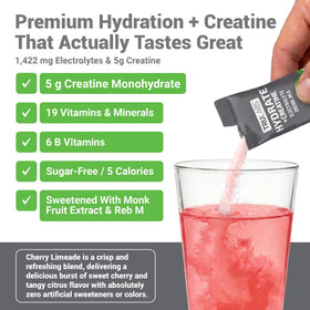 TRULABS Hydrate + Creatine paquet de 16 sachets