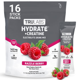 TRULABS Hydrate mélange d'électrolytes saveur baies en stick