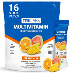 TRULABS Mélange de Multivitamines Saveur Island Sun paquet avant