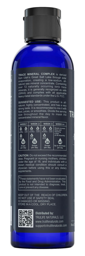 TRULIFE NATURALS Complexe de Minéraux Trace 372g avec doseur