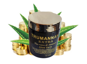 Trumannan Poudre d'Extrait d'Aloe Vera 40% Acemannan 91g avec cuillère doseuse