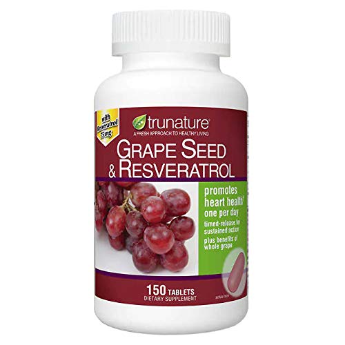TruNature Extrait de Graines de Raisin 250 capsules vue de face