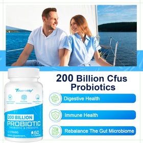 Trupretty Probiotiques 240 capsules sur fond neutre