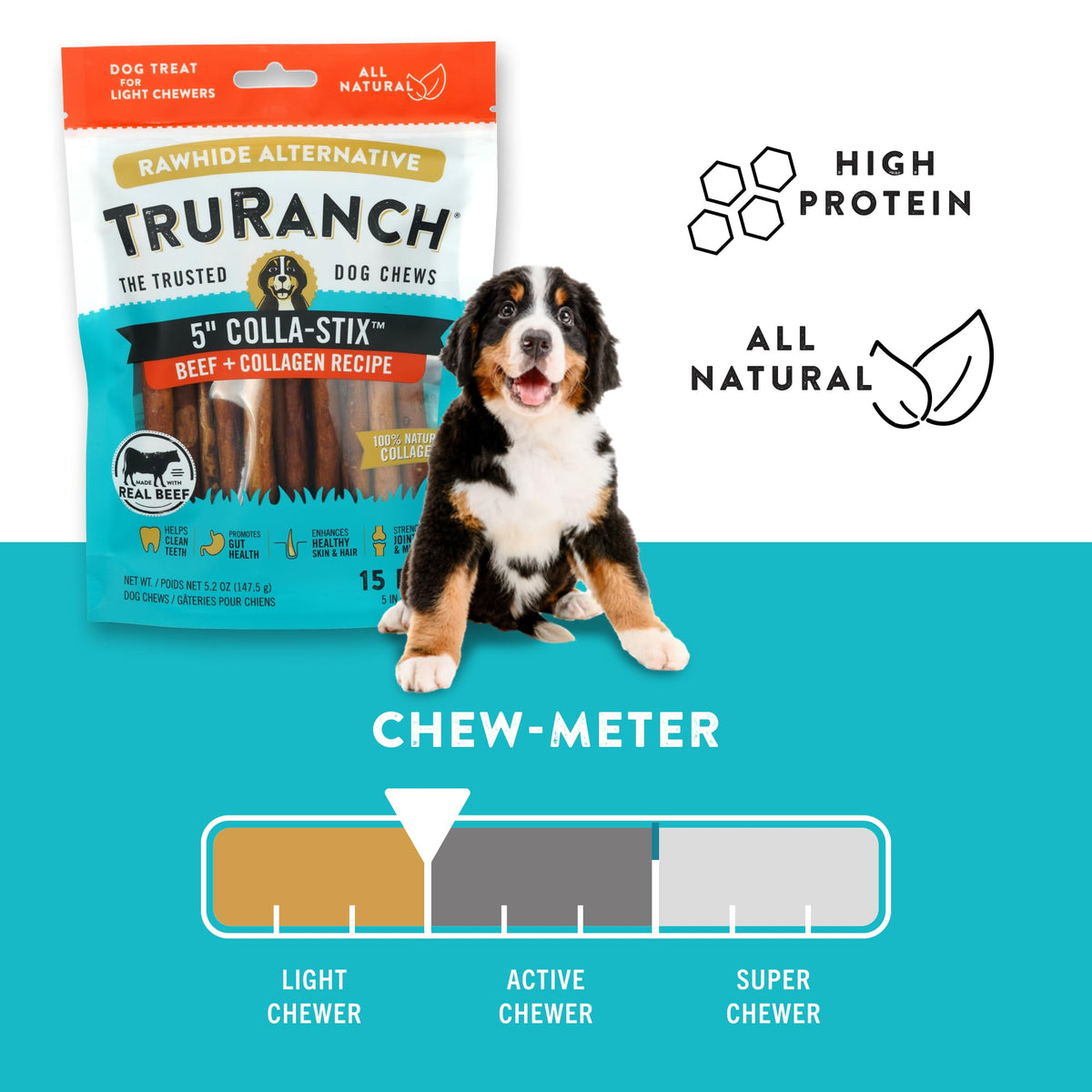 TRURANCH Collagen Sticks texture de bâton de collagène
