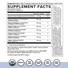 Truvani Algue Omega 3 boîte vue latérale
