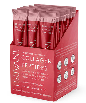 Truvani Collagène Hydrolysé Non Aromatisé 20 Portions, emballage avant