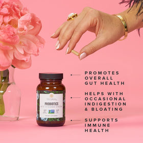 Truvani Complément Alimentaire Probiotique 30 Portions en poudre dans un verre