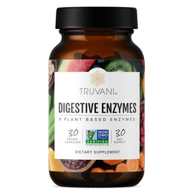 Truvani Enzymes daily flacon de 30 capsules vue de face