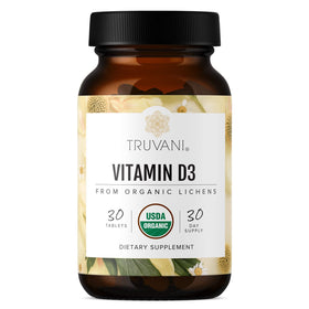 Truvani Vitamine D3 30 comprimés boîte avant