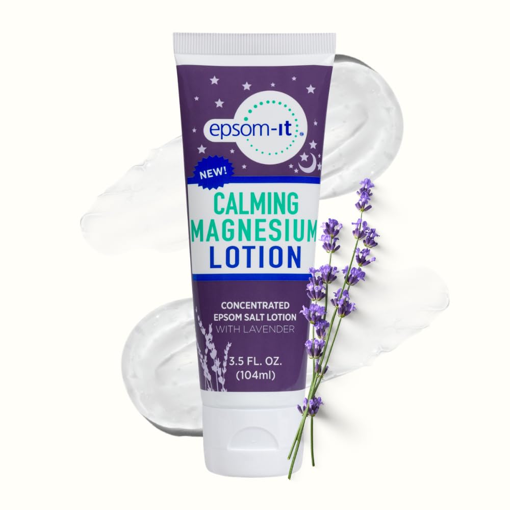 Tube de lotion magnésium apaisante EPSOM-IT 3,5 oz